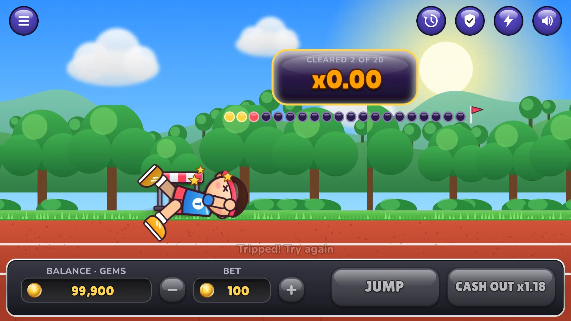Trip over a hurdle and the run is over