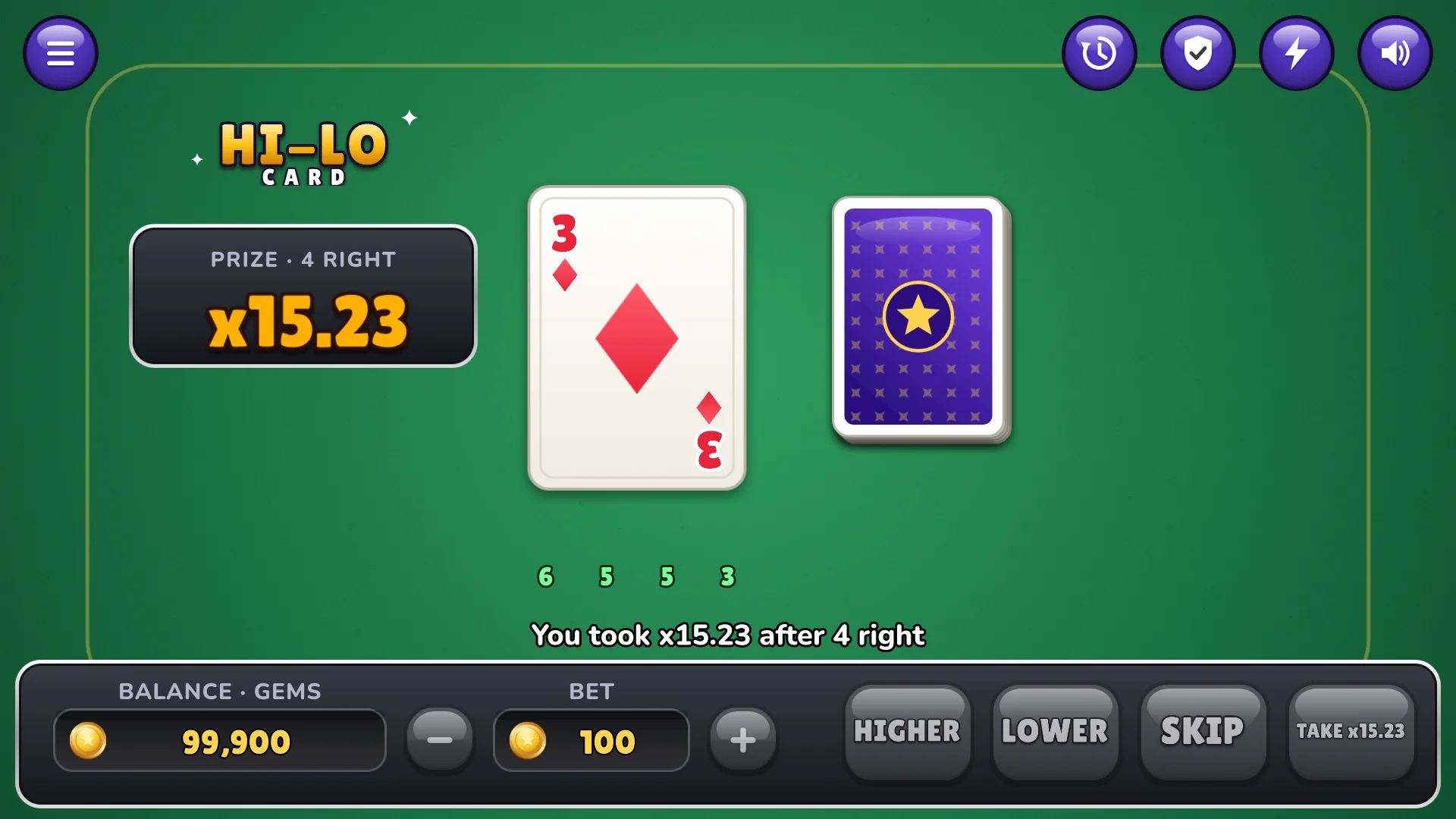 Cash out a long run for a big win